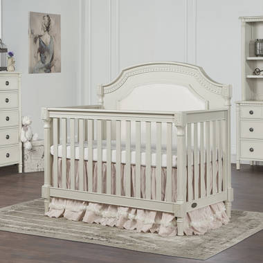 Kingsley charleston crib in weathered white sale